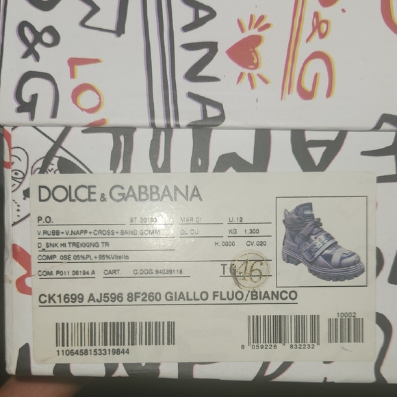 Dolce & Gabbana Men's Black Boots - Picture 4 of 4